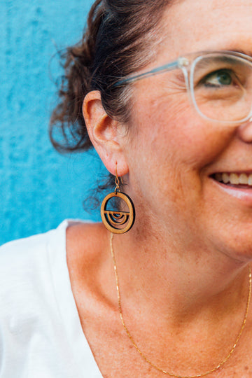 Sunrise Reflection Earrings