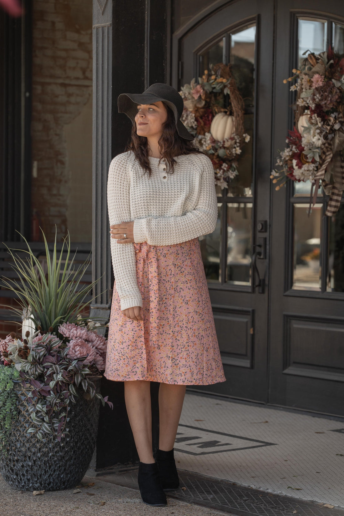 Midi Wrap Skirt