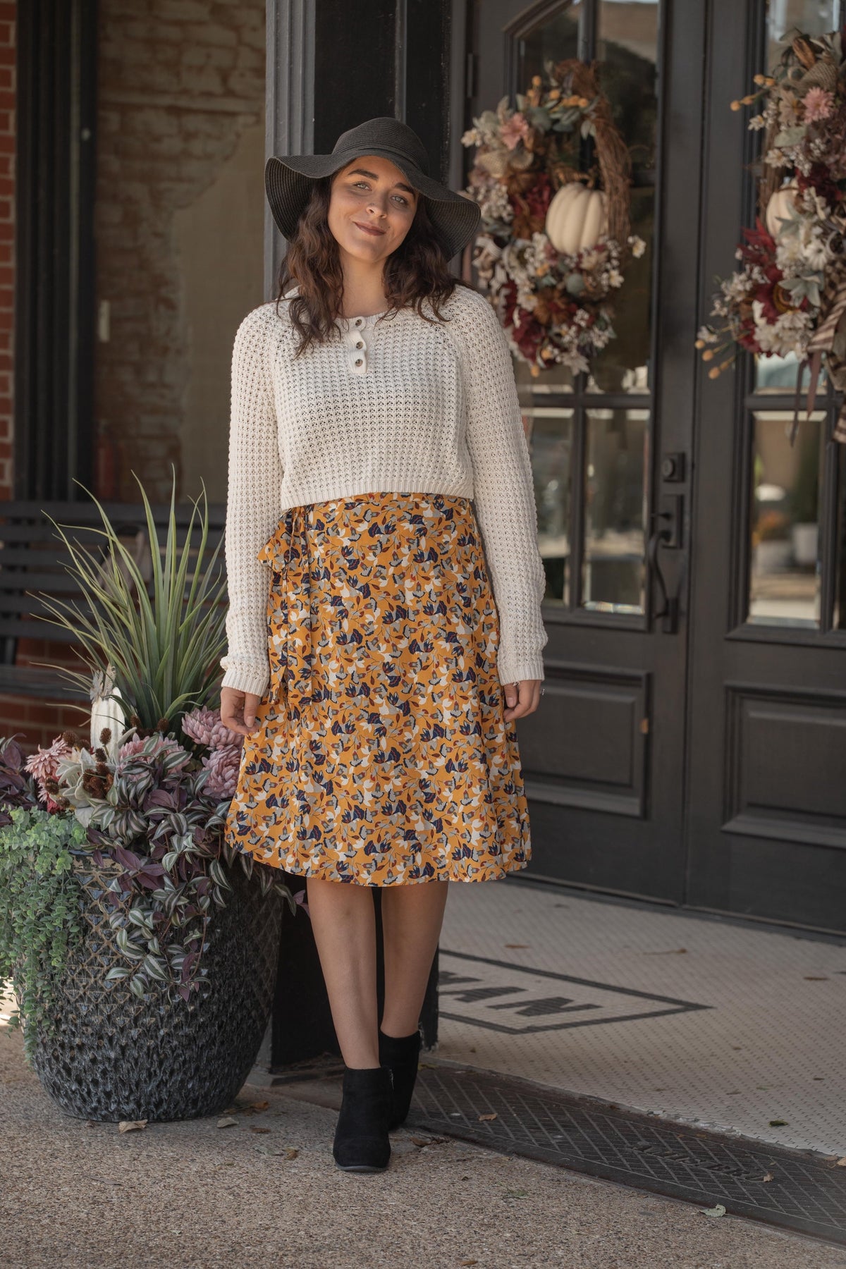 Midi Wrap Skirt