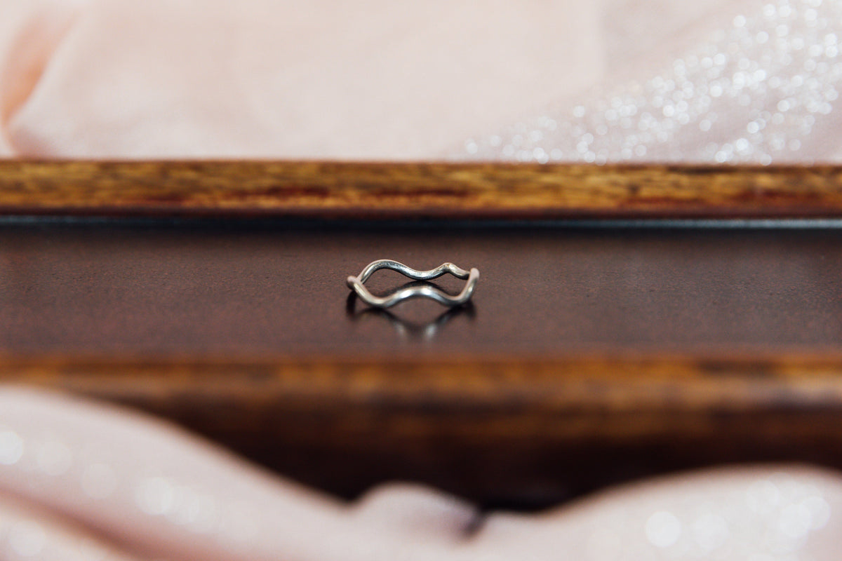 Groovy Silver Ring