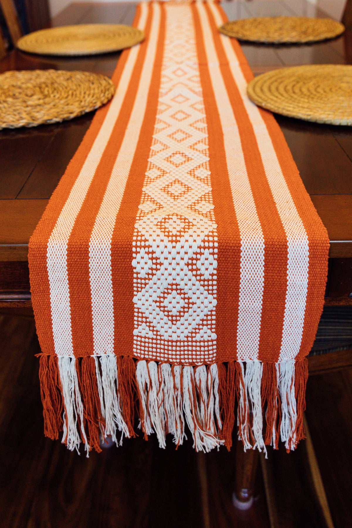 Long Mexican Woven Table Runners