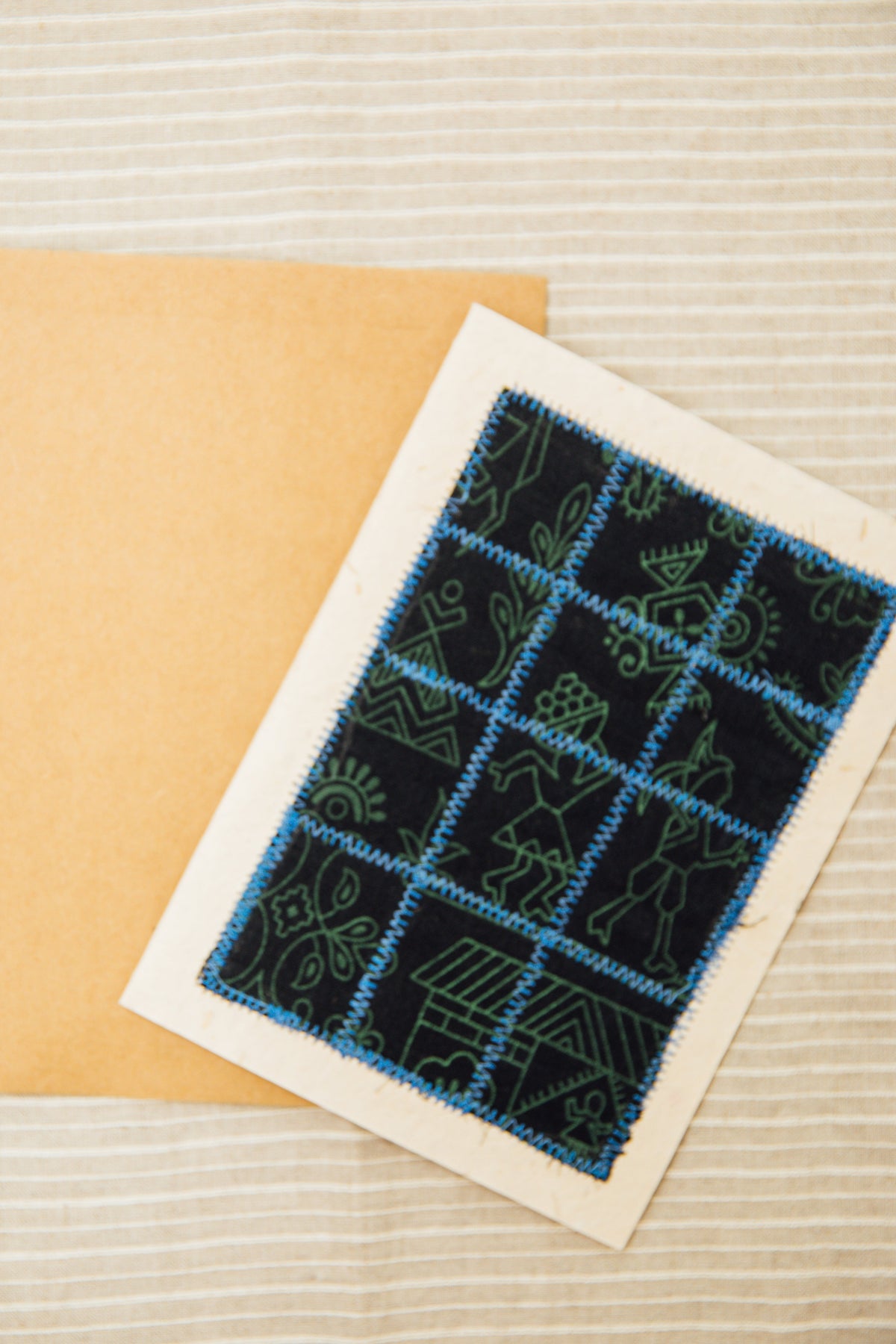 Indian Textile Card