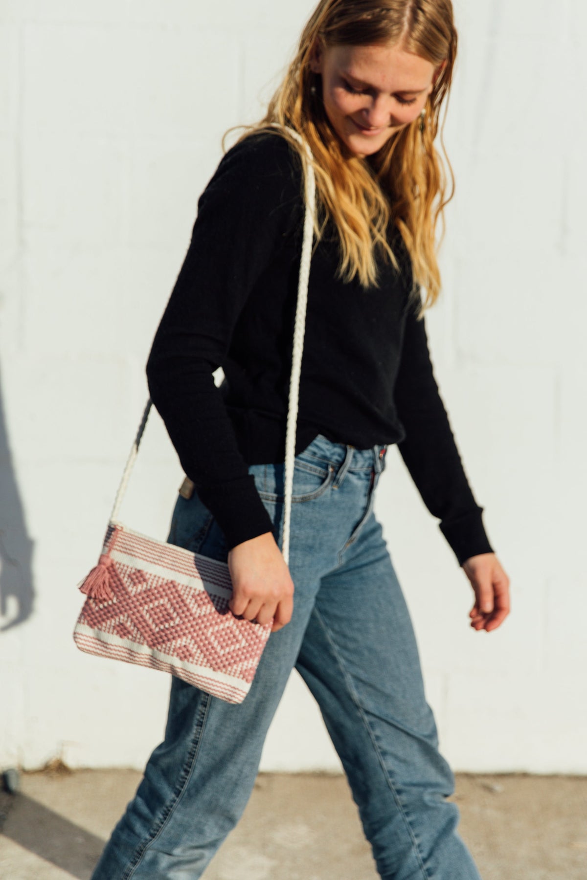 Mexican Woven Crossbody Bag
