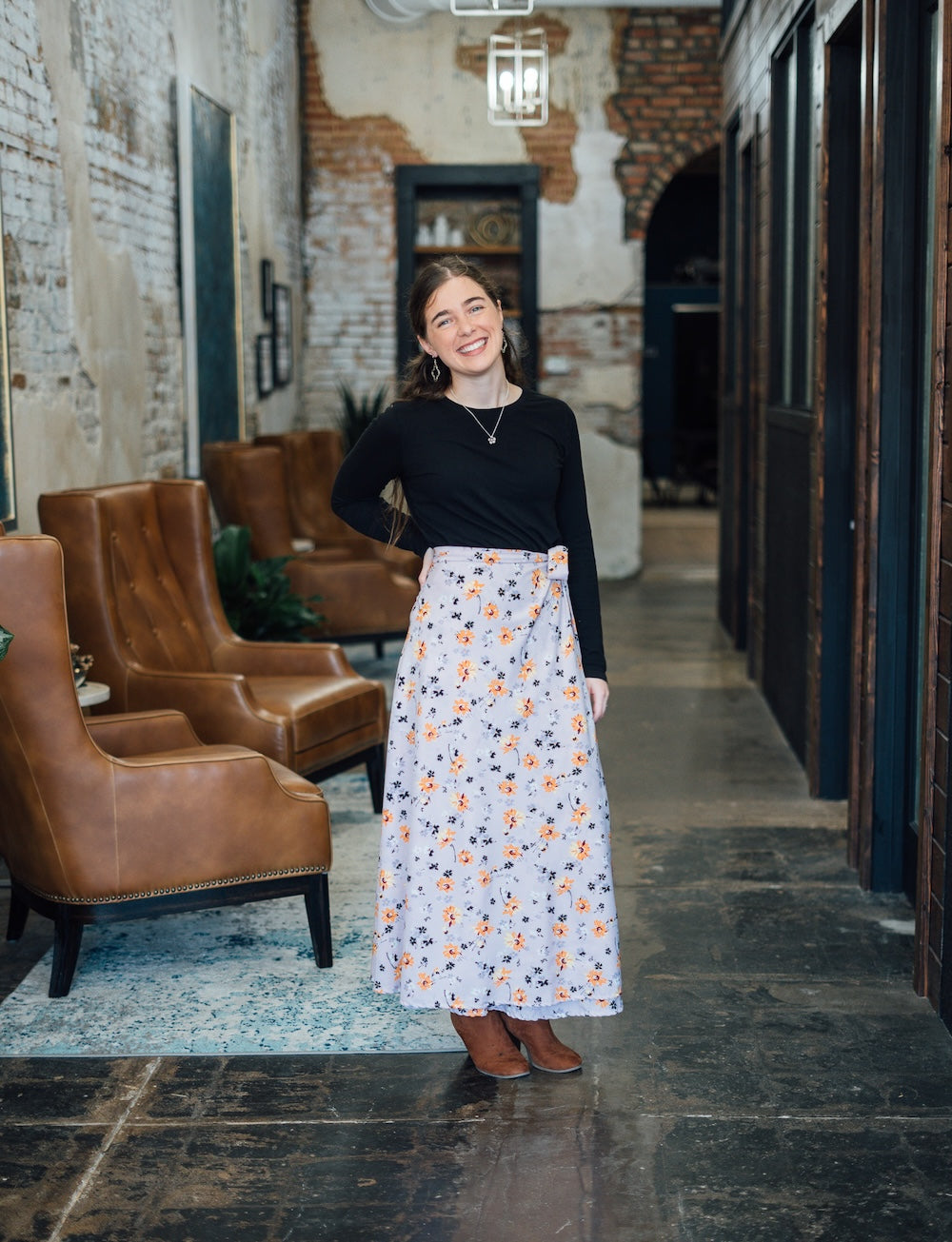 Maxi Wrap Skirt