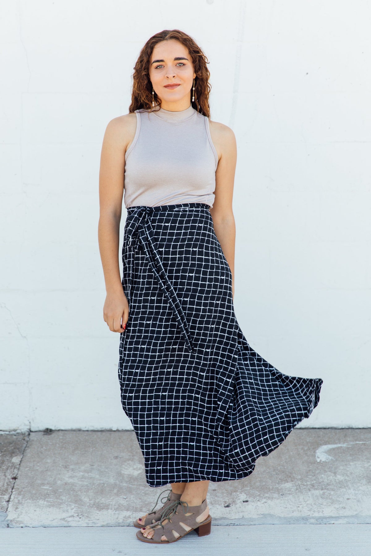 Maxi Wrap Skirt