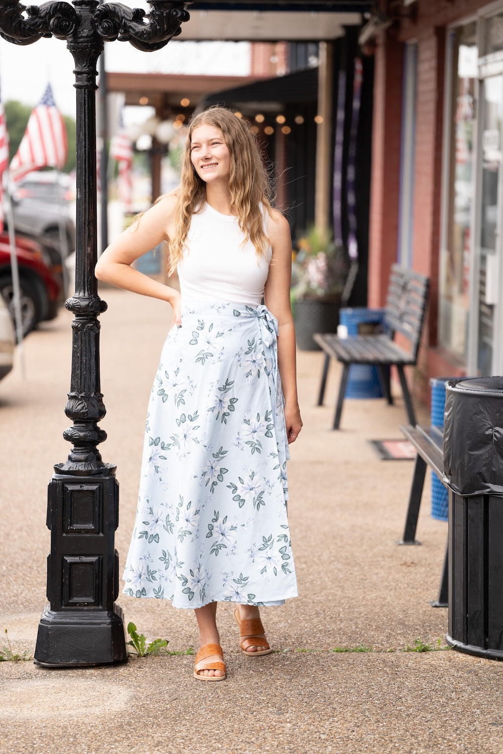 Maxi Wrap Skirt