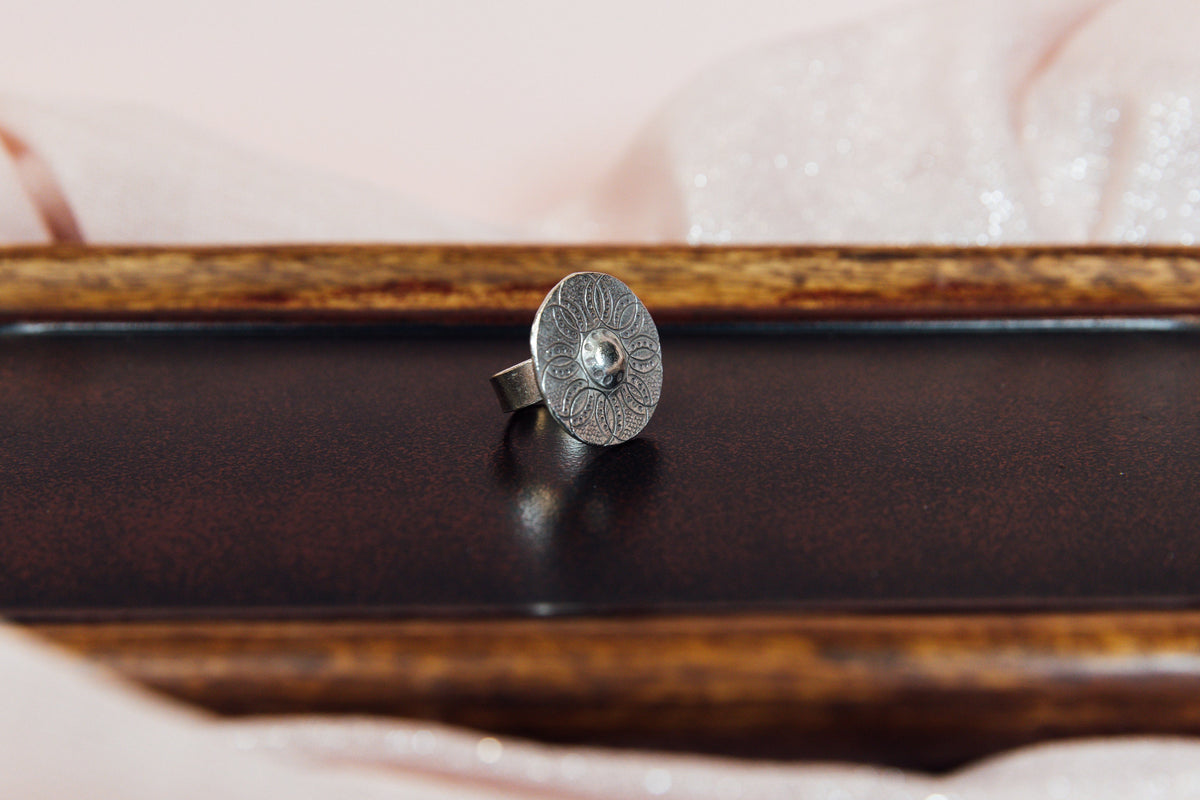 Lalana Silver Statement Ring