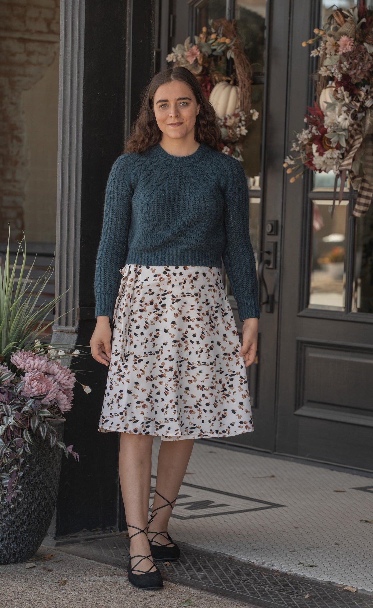 Midi Wrap Skirt