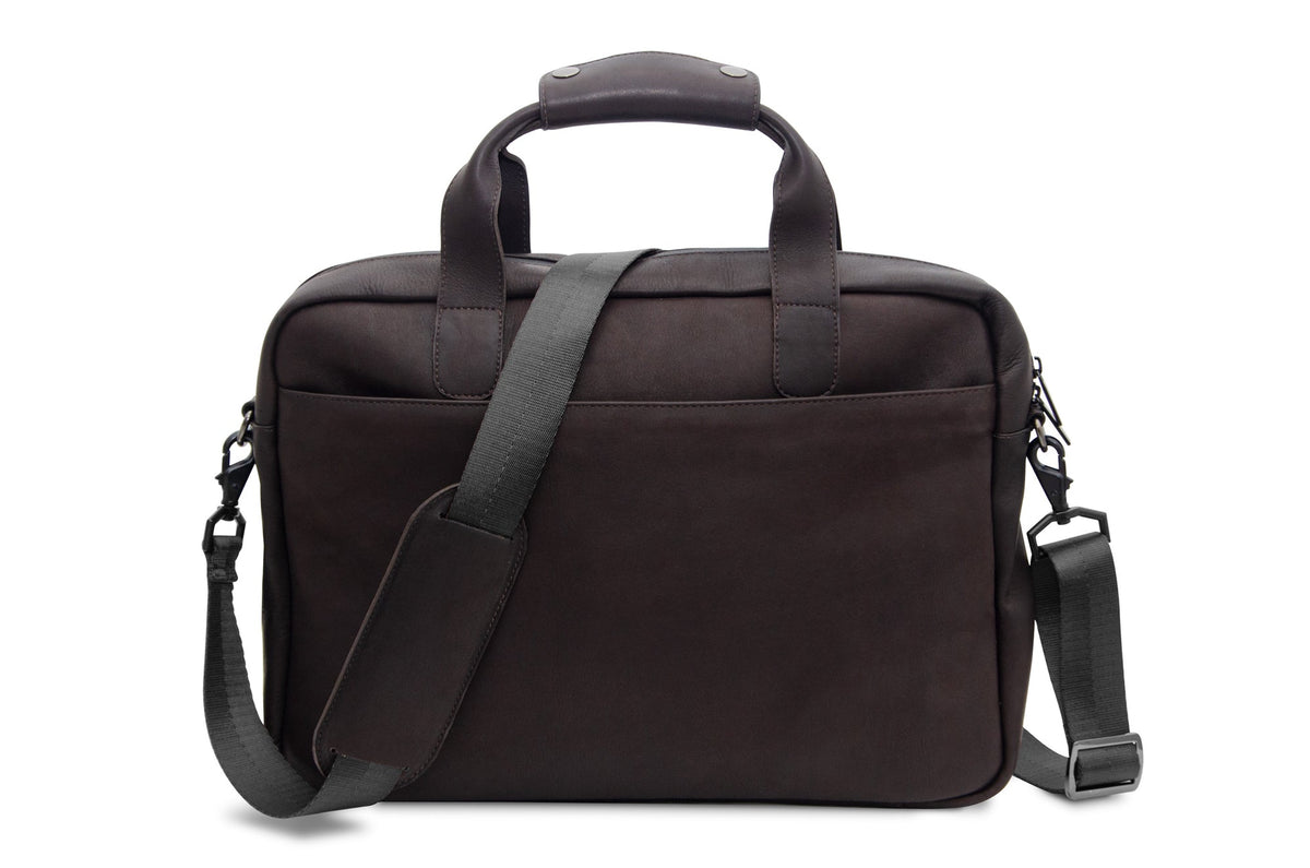 Full Grain Leather Briefcase/Messenger Bag
