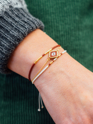 Lidia Beaded 3-Piece Bracelet Set