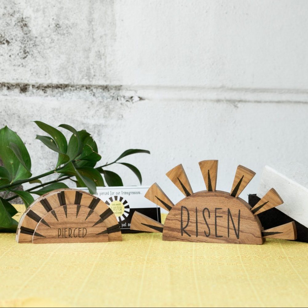 Wooden Easter Advent